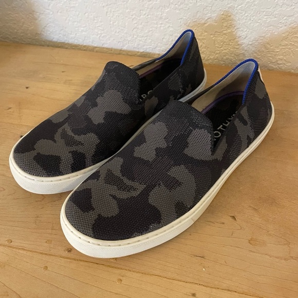 Rothy’s The Original Slip On Sneaker in Grey Camo - W8 - Picture 7 of 13